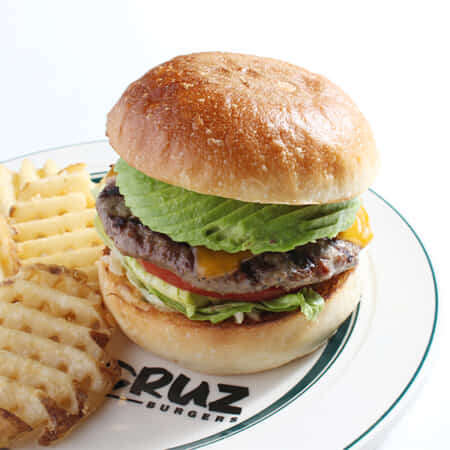 [ACB]アボカドチーズバーガー / Avocado ＆ Cheese Burger（ポテト付き）